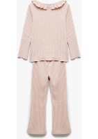 Resim Koton Kız Bebek Sweat Takım 6Wmg10043Ak