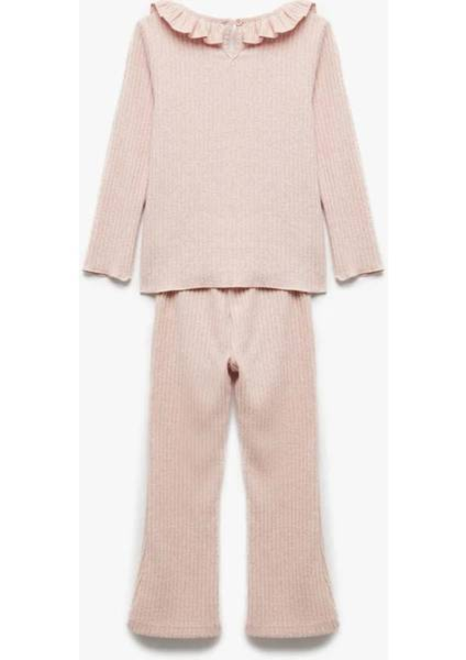 Resim Koton Kız Bebek Sweat Takım 6Wmg10043Ak