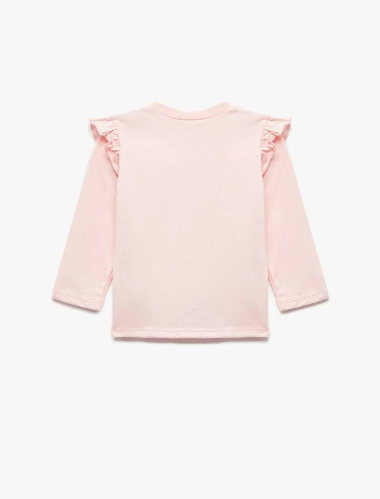 Resim Koton Kız Bebek Sweat 6WMG10119AK