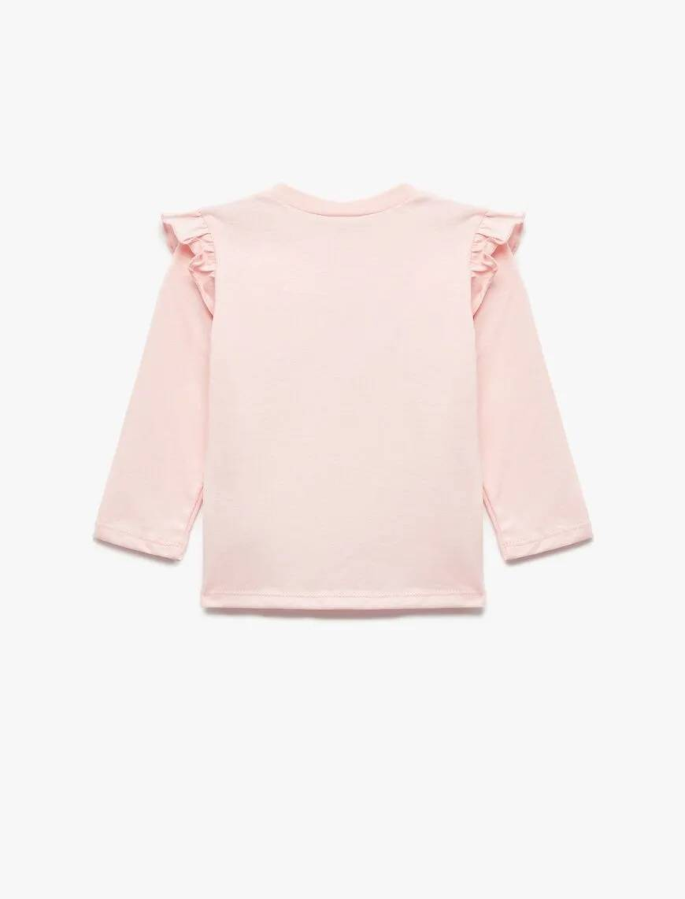 Resim Koton Kız Bebek Sweat 6WMG10119AK