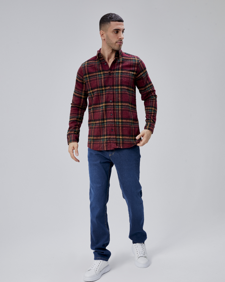 Resim Paul&More Cepsiz Erkek Gömlek 8023-6