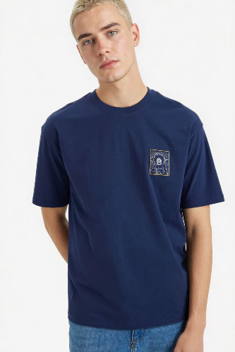 Resim Defacto Erkek T-shirt F8026AX/NV241