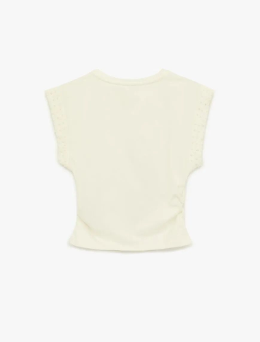 Resim Koton Kadın T-shirt 6SAK50241EK