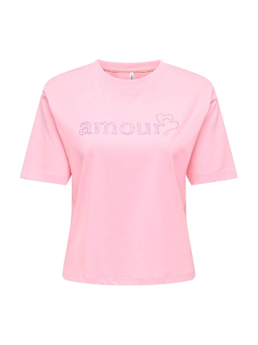 Resim Only Onlrhıne Lıfe S/S Boxy Prınt Top Box Jrs Kadın T-shirt 15368901