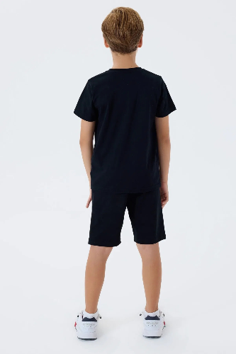 Resim U.S. Polo Assn Kids Erkek Çocuk Şort Takım Us2429-G