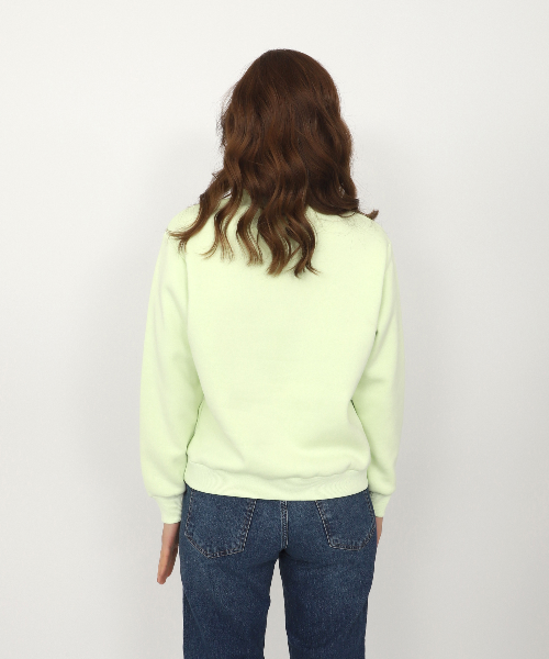 Resim Viole&More Kadın Sweat 114 Yarım Fermuarlı