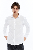 Resim Süvari Armürlü Slım Uzun Erkek Gömlek Gm2024700621