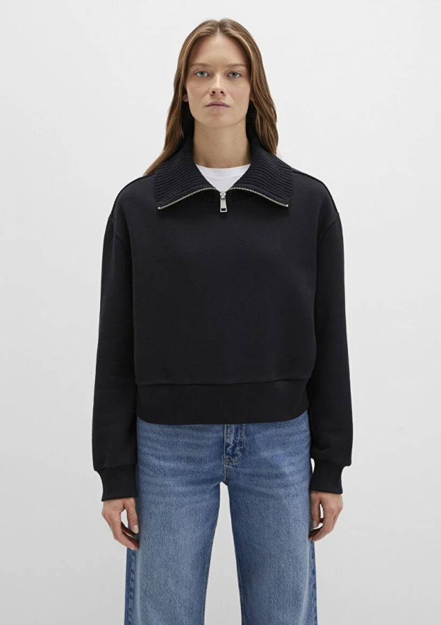 Resim Mavi Kadın Sweat M1S10434-900