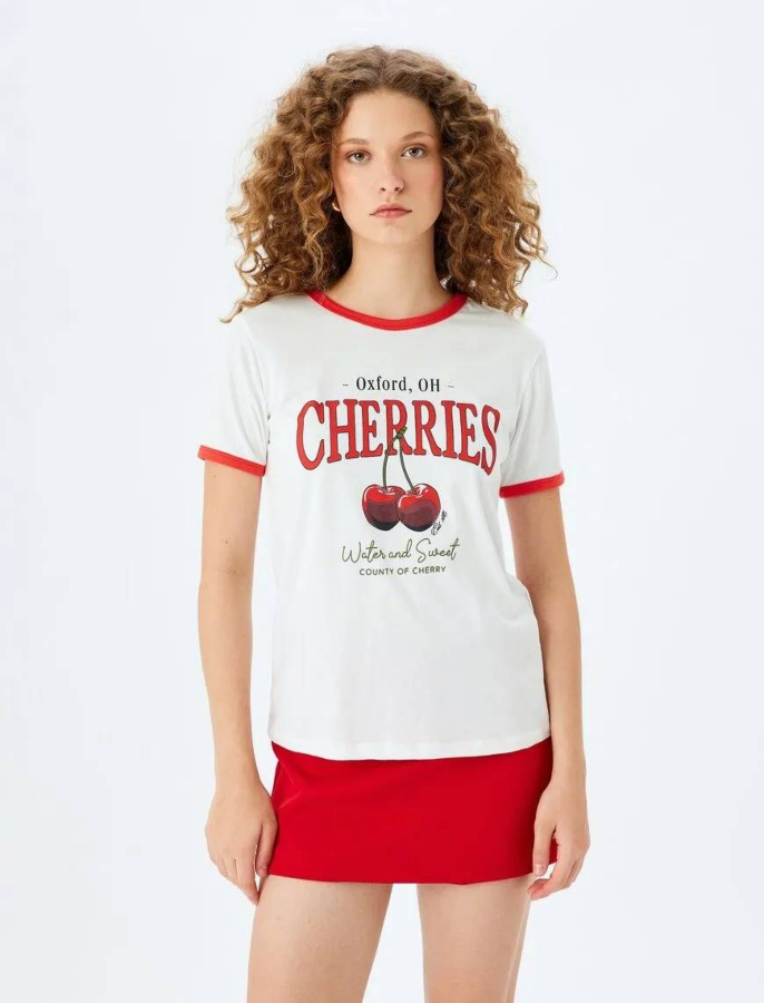 Resim Koton Kadın T-shirt 5SAL10092IK