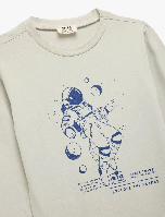 Resim Koton Erkek Çocuk Sweat 6WKB10389TK