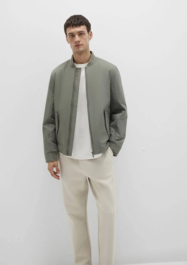 Resim Mavi Soluk Erkek Mont M0110616-85485