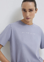 Resim Mavi Kadın T-shirt M1613147-81919