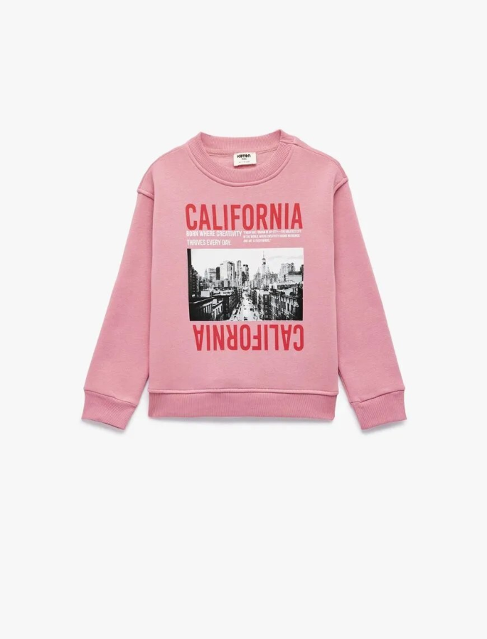 Resim Koton Kız Çocuk Sweat 6WKG10379AK
