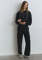 Resim Mavi Kadın Kanvas Pantolon M1010634-900