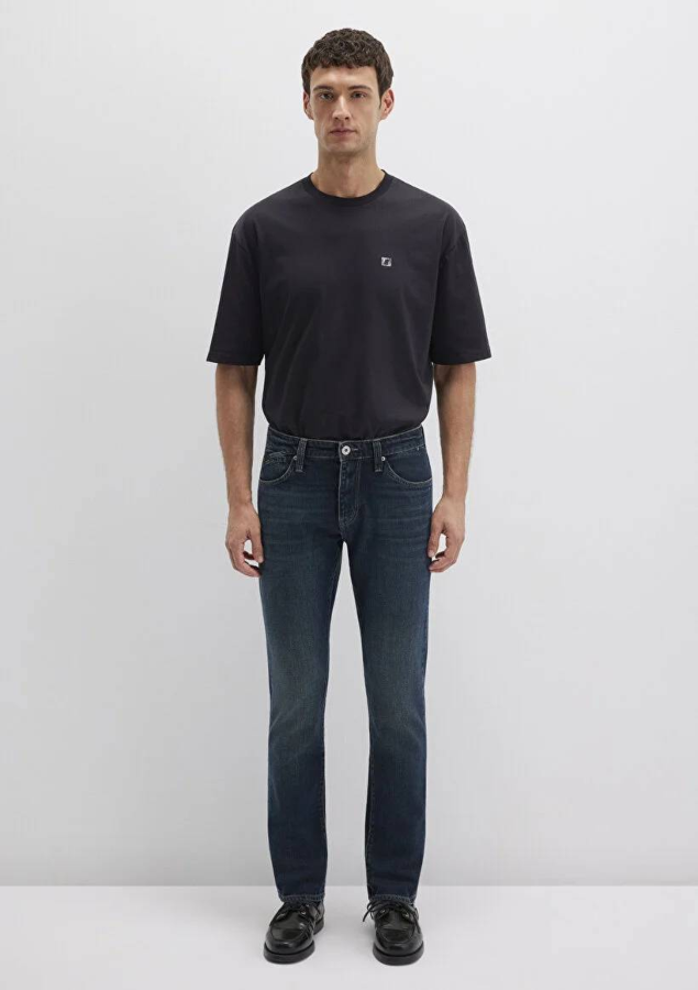Resim Mavi Jake Erkek Jean Pantolon M0042289339