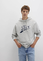 Resim Mavi Logo Erkek Sweat M0S10469-80018
