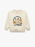 Resim Koton Erkek Bebek Sweat 6WMB10199TK