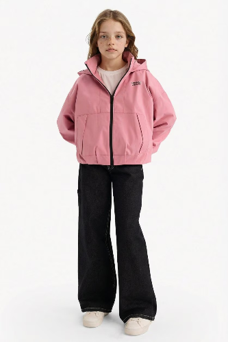 Resim Defacto Kız Çocuk Yağmurluk F8972A8/BR82