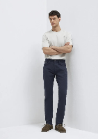 Resim Mavi Marcus Erkek Kanvas Pantolon M00351A2793