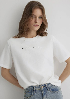 Resim Mavi Logo Kadın T-Shirt M1613147-70057