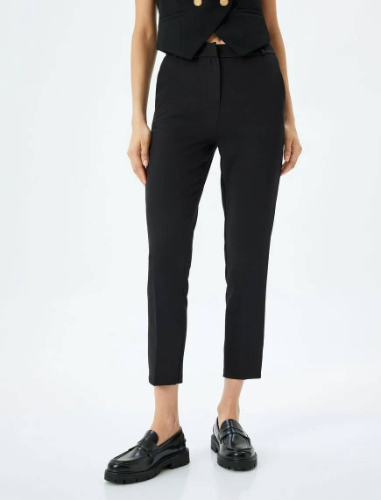 Resim Koton Kadın Kanvas Pantolon 5SAK40015UW