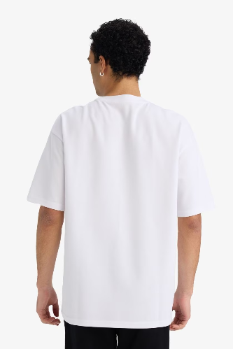 Resim Defacto Erkek T-shirt F9687AX/WT34