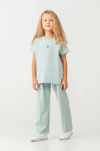 Resim U.S. Polo Assn Kids Kız Çocuk Pijama Takım Us2529-G