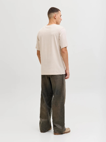 Resim Jack & Jones Jjejeff Logo Tee Ss Sn Erkek T-shirt 12288536