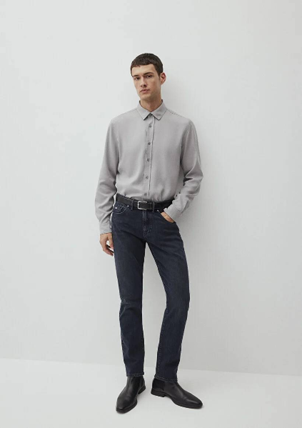 Resim Mavi Jake Erkek Jean Pantolon M0042289403