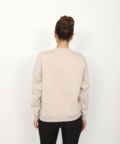 Resim Viole&More Yale Baskılı Kadın Sweat 112