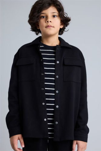 Resim Defacto Erkek Çocuk Uzun Kol Gömlek G4690A8/BK81