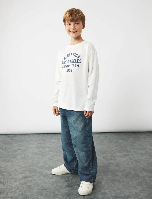 Resim Koton Erkek Çocuk Sweat 6WKB10232TK