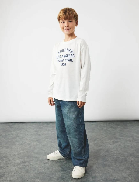 Resim Koton Erkek Çocuk Sweat 6WKB10232TK