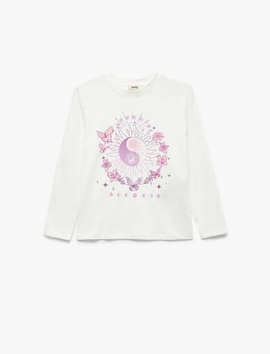 Resim Koton Kız Çocuk Sweat 6WKG10090AK