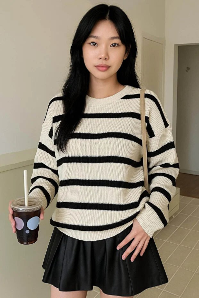 Resim Fashion Friends Kadın Kazak 25K0477K1