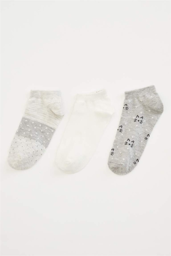 Resim Defacto Kadın Kısa Çorap N0788AZ/GR150