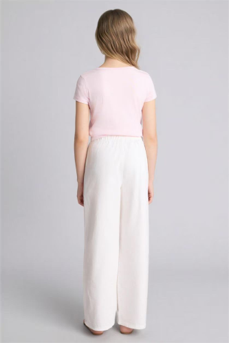 Resim Defacto Kız Çocuk Kanvas Pantolon G0604A8/WT34