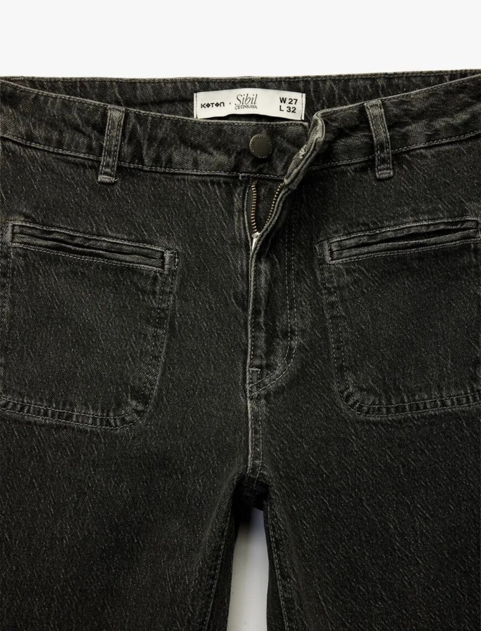 Resim Koton Kadın Jean Pantolon 6WAL40148MD