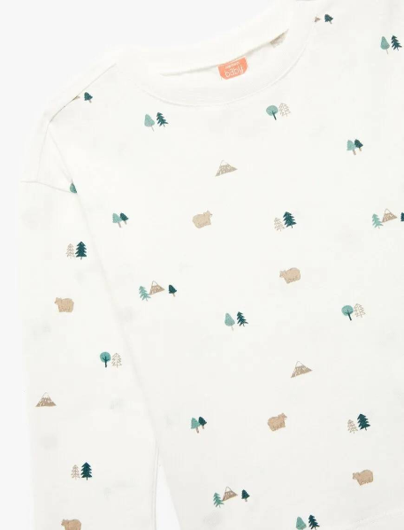 Resim Koton Erkek Bebek Sweat 6Wmb10019Tk