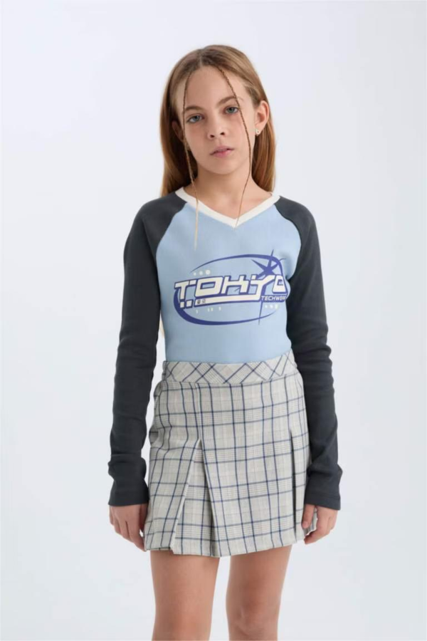 Resim Defacto Kız Çocuk  Sweat D6991A8/BE734