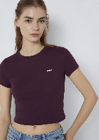 Resim Mavi Kadın T-shirt M1613848-70434