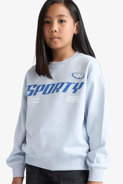 Resim Defacto Kız Çocuk  Sweat E6760A8/BE216