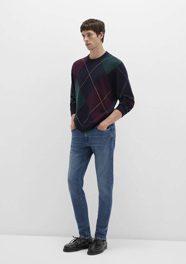 Resim Mavi James Foggy Erkek Jean Pantolon M0042487697