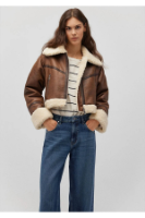 Resim Mavi Kadın Deri Mont Ve Ceket M1110462-87011