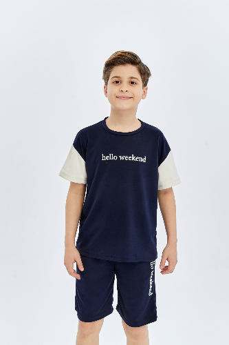 Resim Yenikoza Erkek Çocuk Şort Takım