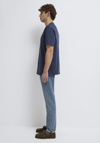 Resim Mavi Erkek T-shirt M0613102-85315