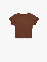 Resim Koton Kadın T-shirt 6SAL10130IK