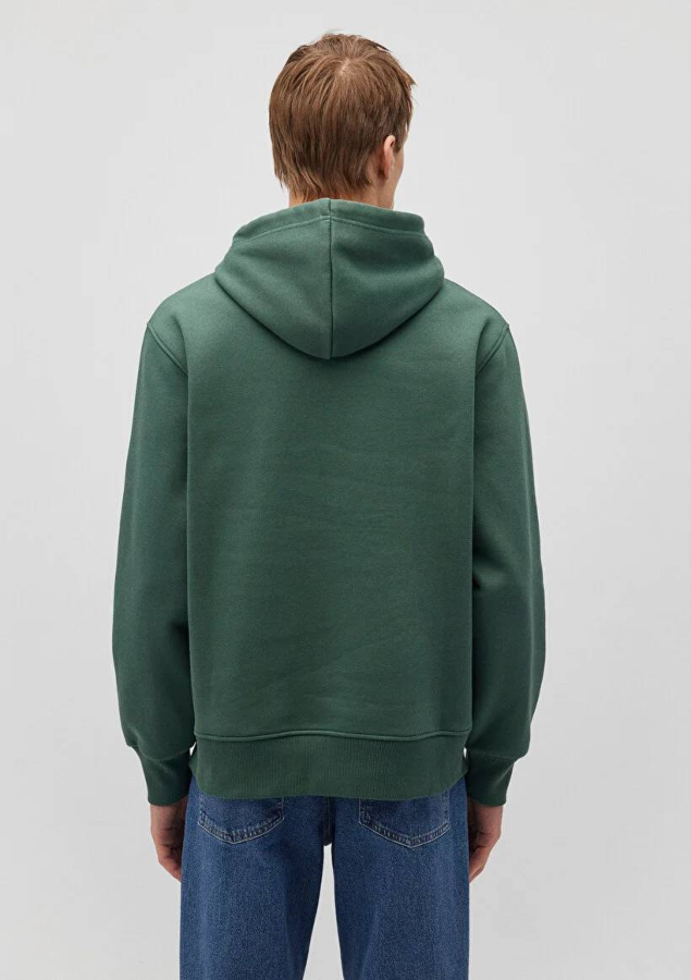 Resim Mavi Kapüşonlu Erkek Sweatshirt M065809-71580