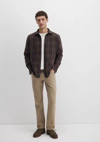 Resim Mavi Erkek Uzun Kol Gömlek M0211818-91371