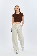 Resim Yenikoza Kadın Kanvas Pantolon
